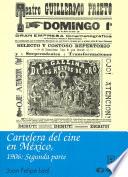 Cartelera del cine en México, 1906.