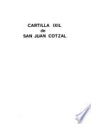 Cartilla ixil de San Juan Cotzal