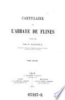 Cartulaire de l'abbaye de Flines