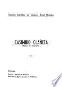 Casimiro Olañeta, esbozo de biografía