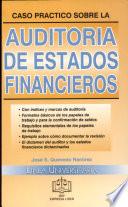 Casos Prác. s/ Auditoria Estados Financieros