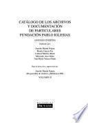 Catálago de los archivos y documentación de particulares, Fundación Pablo Iglesias: Anexos e índices