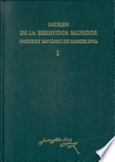 Catàleg de la Biblioteca Salvador, Institut Botànic de Barcelona