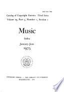 Catalog of Copyright Entries