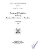Catalog of Copyright Entries. Third Series