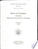 Catalog of Copyright Entries. Third Series