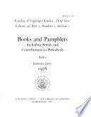 Catalog of Copyright Entries. Third Series