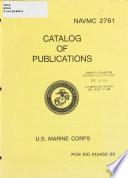 Catalog of Publications