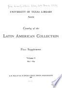 Catalog of the Latin American Collection