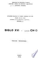 Catálogo colectivo de obras impresas en los siglos XVI al XVIII existentes en las bibliotecas españolas