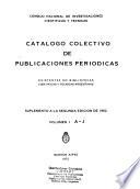 Catálogo colectivo de publicaciones periódicas existentes en bibliotecas científicas y técnicas argentinas