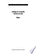 Catálogo de cartografía histórica de Jaén