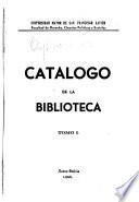 Catalogo de la biblioteca