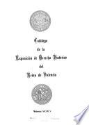 Catálogo de la Exposición de Derecho Histórico del Reino de Valencia