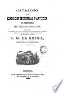 Catálogo de la Exposición Industrial y Artística de Productos del Principado de Cataluña