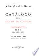 Catálogo de la sección de comptos: Años 1364-1365