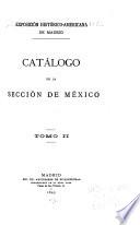 Catálogo de la Sección de México