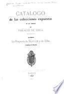 Catálogo de las colecciones expuestas en las vitrinas del Palacio de Liria