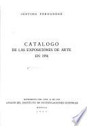 Catálogo de las exposiciones de arte en ...