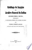 Catálogo de legajos del Archivo General de Indias