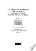 Catálogo de los archivos y documentación de particulares Fundación Pablo Iglesias