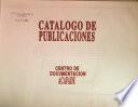 Catalogo de Publicaciones