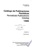 Catálogo de publicaciones periódicas