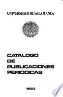 Catálogo de publicaciones periódicas