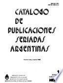 Catálogo de publicaciones seriadas argentinas