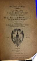 Catálogo de sus libros impresos