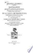 Catálogo de sus libros impresos