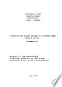 Catálogo de tesis de grado ingresadas a la Biblioteca General