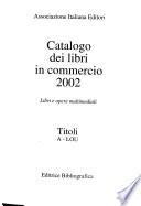 Catalogo dei libri in commercio
