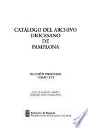 Catálogo Del Archivo Diocesano de Pamplona
