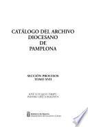 Catálogo Del Archivo Diocesano de Pamplona