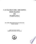 Catálogo del Archivo Diocesano de Pamplona