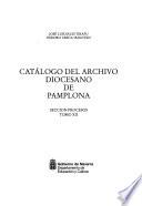 Catálogo del archivo diocesano de Pamplona: Siglo XVII