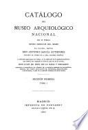 Catálogo del Museo arqueológico nacional