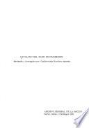 Catálogo del ramo de Inquisición