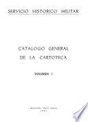 Catálogo general de la cartoteca