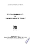 Catálogo monumental del partido judicial de Zamora