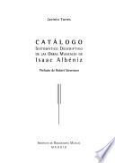Catálogo sistemático descriptivo de las obras musicales de Isaac Albéniz
