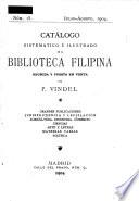 Catálogo sistemático é ilustrado de la biblioteca Filipina reunida y puesta en venta