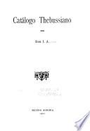 Catalogo Thebussiano, por J.A.
