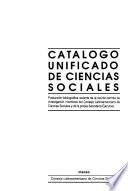Catálogo unificado de ciencias sociales