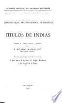 Catálogo XX del Archivo General de Simancas