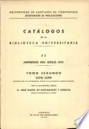 Catalogos de la Biblioteca Universitaria