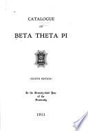Catalogue of Beta Theta Pi