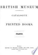 Catalogue of Printed Books