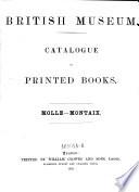 Catalogue of Printed Books